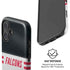 NFL Atlanta Falcons White Striped iPhone 16 Magsafe Impact Case