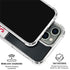 NFL Atlanta Falcons White Striped iPhone 16 Pro Max Clear Case