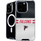 NFL Atlanta Falcons White Striped iPhone 16 Pro Max MagSafe Case