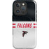 NFL Atlanta Falcons White Striped iPhone 16 Pro Max Magsafe Impact Case