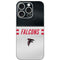 NFL Atlanta Falcons White Striped iPhone 16 Pro Skin