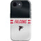 NFL Atlanta Falcons White Striped iPhone 16e Impact Case