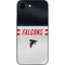 NFL Atlanta Falcons White Striped iPhone 16e Skin