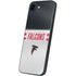 NFL Atlanta Falcons White Striped iPhone 16e Skin