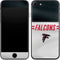 NFL Atlanta Falcons White Striped iPhone 7 Skin