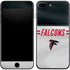 NFL Atlanta Falcons White Striped iPhone 8 Plus Skin