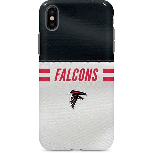 NFL Atlanta Falcons White Striped iPhone 8 Pro Case