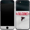 NFL Atlanta Falcons White Striped iPhone 8 Skin