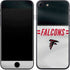 NFL Atlanta Falcons White Striped iPhone 8 Skin