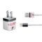 NFL Atlanta Falcons White Striped iPhone Charger (5W USB) Skin