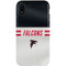 NFL Atlanta Falcons White Striped iPhone XR Pro Case