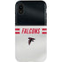 NFL Atlanta Falcons White Striped iPhone XR Pro Case