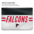 NFL Atlanta Falcons White Striped MacBook Pro 14in (2021-24) Case plus Skin