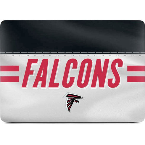 NFL Atlanta Falcons White Striped Apple MacBook Pro 16-inch Skin