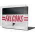 NFL Atlanta Falcons White Striped MacBook Cases
