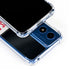 NFL Atlanta Falcons White Striped Moto G 5G (2024) Clear Case