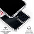 NFL Atlanta Falcons White Striped Moto G Power 5G (2024) Clear Case
