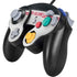 NFL Atlanta Falcons White Striped Nintendo GameCube Controller Skin