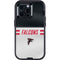 NFL Atlanta Falcons White Striped Otterbox Defender iPhone Skin