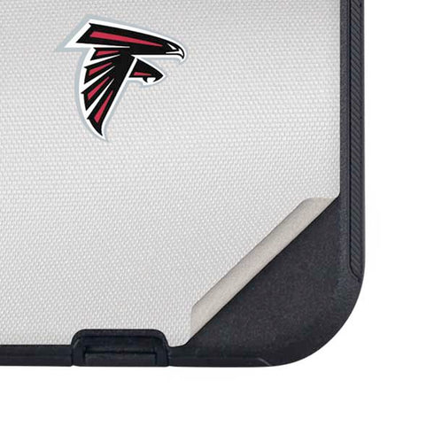 NFL Atlanta Falcons White Striped Otterbox Defender iPhone Skin