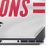 NFL Atlanta Falcons White Striped Dell Precision Skin