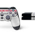 NFL Atlanta Falcons White Striped PS4 Console and Controller Bundle Skin