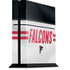 NFL Atlanta Falcons White Striped PlayStation PS4 Skins