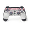 NFL Atlanta Falcons White Striped PS4 Controller Skin
