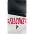 NFL Atlanta Falcons White Striped PS5 Pro Console Skin