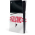 NFL Atlanta Falcons White Striped PlayStation PS5 Skins