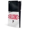 NFL Atlanta Falcons White Striped PS5 Slim Digital Edition Console Skin