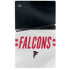 NFL Atlanta Falcons White Striped PS5 Slim Digital Edition Console Skin