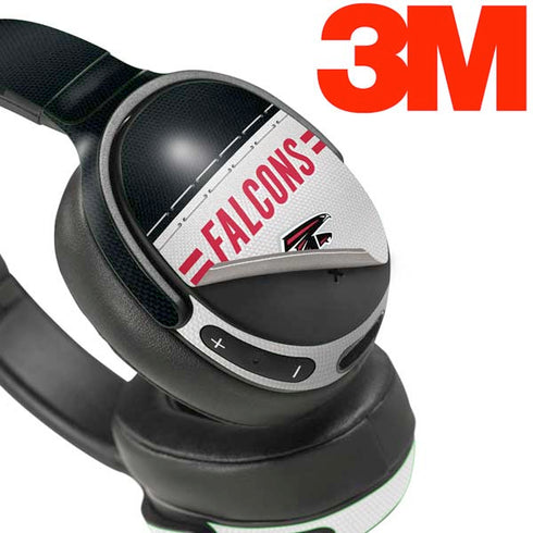 NFL Atlanta Falcons White Striped Skullcandy Venue Skin