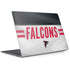 NFL Atlanta Falcons White Striped Surface Laptop 3 13.5in Skin