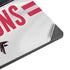 NFL Atlanta Falcons White Striped Surface Laptop 7 15in Skin