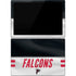 NFL Atlanta Falcons White Striped Surface Pro 7 Skin
