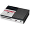 NFL Atlanta Falcons White Striped Xbox One Console Skin