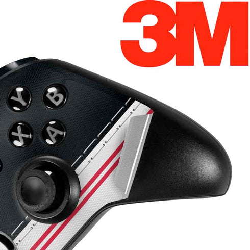 NFL Atlanta Falcons White Striped Xbox One Elite Controller Skin