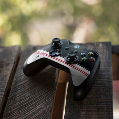 NFL Atlanta Falcons White Striped Xbox One Elite Controller Skin
