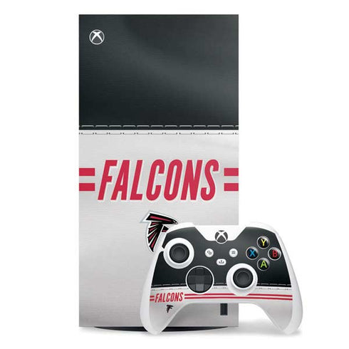 NFL Atlanta Falcons White Striped Xbox Series X Skins