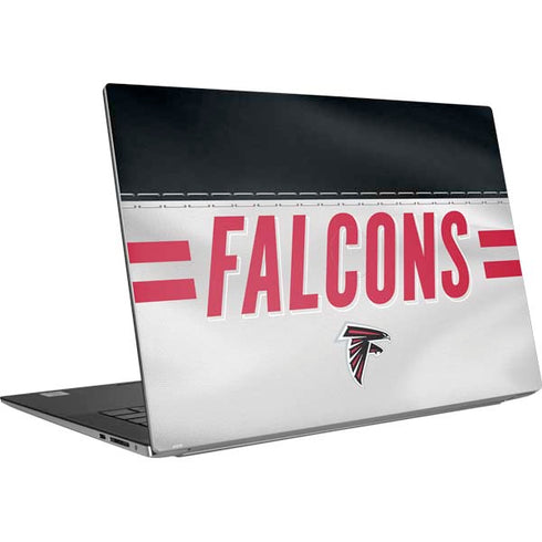 NFL Atlanta Falcons White Striped Dell XPS Skin