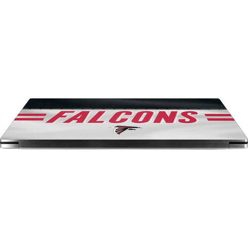 NFL Atlanta Falcons White Striped Dell XPS Skin