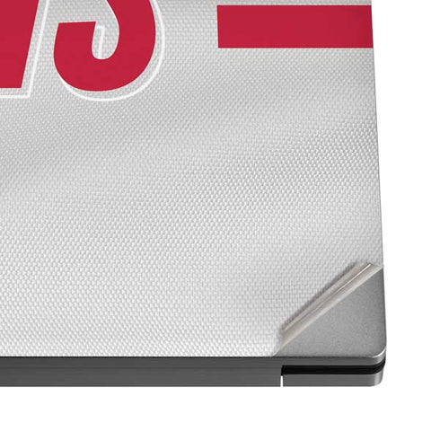 NFL Atlanta Falcons White Striped Dell XPS Skin