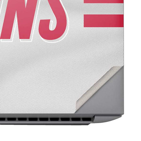 NFL Atlanta Falcons White Striped HP ZBook Fury 16 G10 Skin