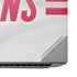 NFL Atlanta Falcons White Striped HP ZBook Fury 16 G10 Skin