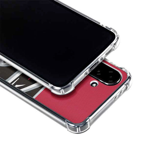 NFL Atlanta Falcons Zone Block Galaxy A36 5G Clear Case