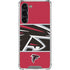 NFL Atlanta Falcons Zone Block Galaxy S24 FE Clear Case