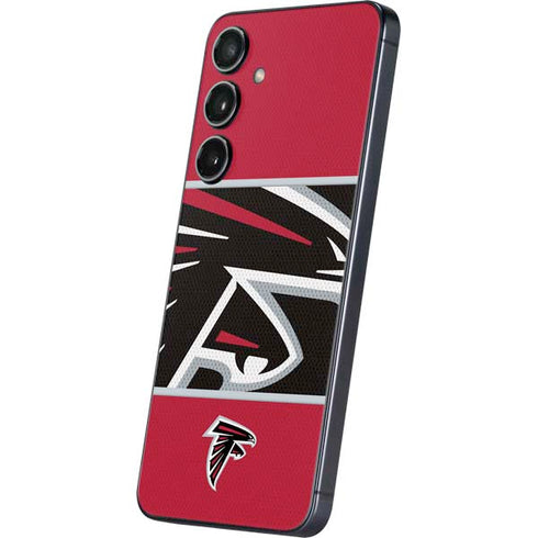 NFL Atlanta Falcons Zone Block Galaxy S25 Skin
