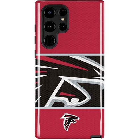 NFL Atlanta Falcons Zone Block Galaxy S25 Ultra Impact Case