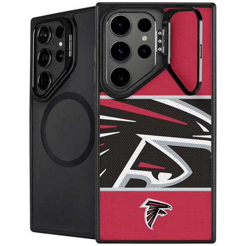 NFL Atlanta Falcons Zone Block Galaxy S24 Ultra Kickstand Case
